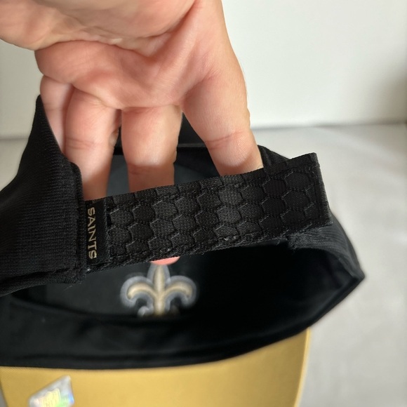 New Orleans Saints black and gold‎ NFL men's Hat - Picture 5 of 6